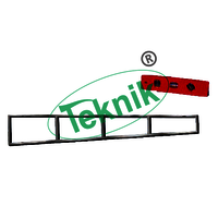 Camber Board - Aluminum Profile 24 Mm X 45 Mm, 3-3.75 Meters Long | High Quality, Durable, High Speed Stability, Efficient For Bitumen Testing