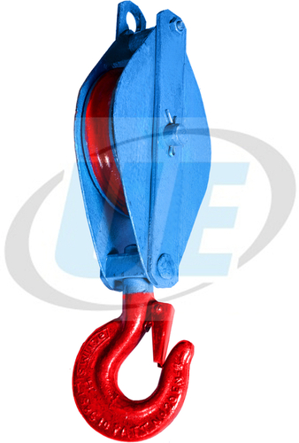 Manila Rope Pulley Block Single Sheeve