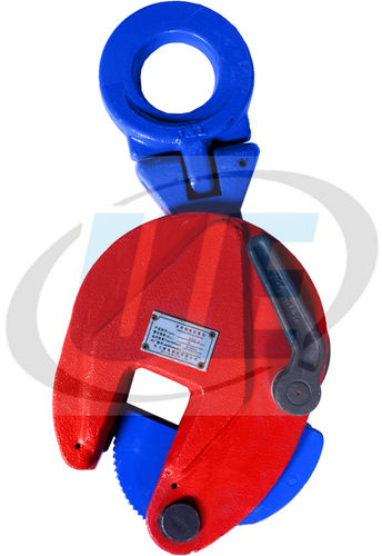 Universal Plate Lifting Clamp - Color: Blue Red