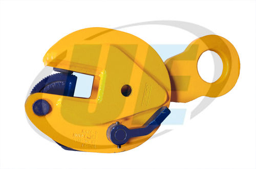 Alloy Steel Vertical Plate Lifting Clamp - Color: Yellow