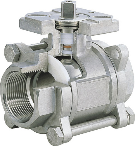 Three Piece Ball Valve - Application: Chemical