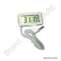Digital Fridge Thermometer - Plastic, Rectangle Shape | Waterproof, Disposable, User-Friendly, Range 89.6-109.4Â°F, Rugged Strength