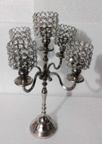 5 Crystal Ball T-Light Candle Stand 1