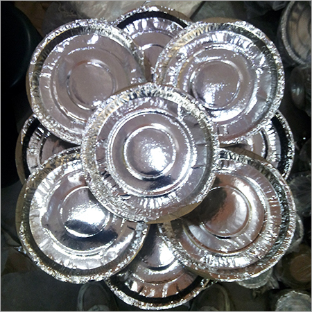 Silver Paper Thali