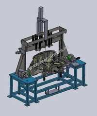 Robotic Welding Fixture For Tractor Fender