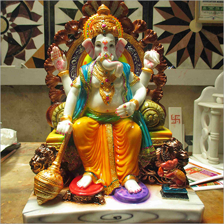 Marble Ganesh Murti