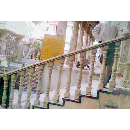 Marble Temple Pillar