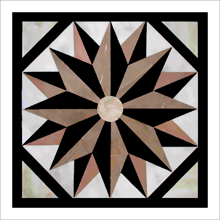 Designer Marble Floor Rangoli