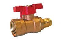 Gas ball valve