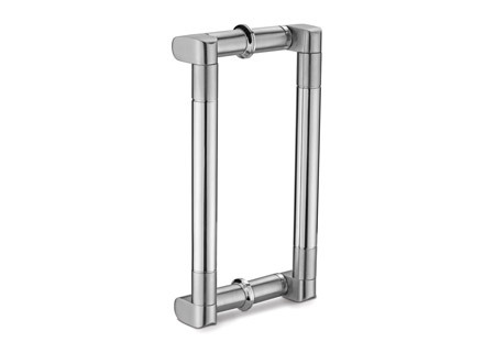 Silver Glass Shower Door Handle