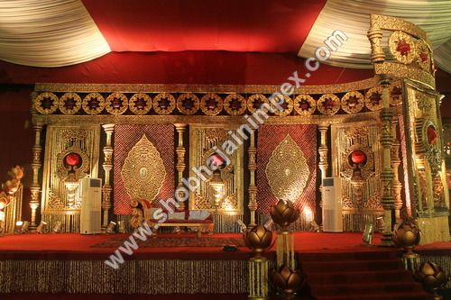 Jewel Theme Wedding Stage