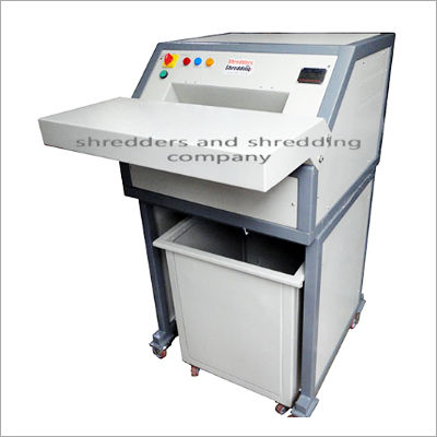 Paper Shredder Machine - 415V, 350 Kg, 1635x800x800 mm | High Power Motor, Rust Resistant, 275L Bin Capacity, Shreds Paper & Credit Cards