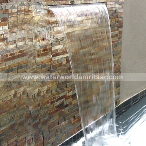 Pondless Waterfall - Acrylic, Variable Dimensions | Elegant Design, Easy Installation, Water Efficient, Low Maintenance, Adjustable Flow