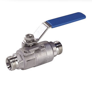 High Pressure Ball Valves - Stainless Steel, Standard Size | Polished Surface, Designed for Industrial Water Applications