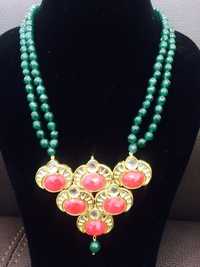 Glass Beaded Necklace