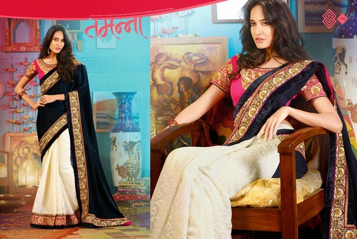 Designer Black Sarees