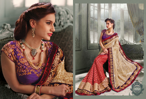 Embroidery Saree