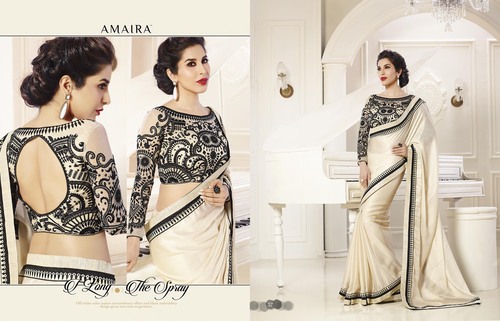 Beigi Color Sarees