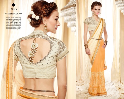 FANCY BORDER SAREEES