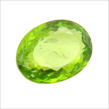 Certified Oval Mixed Cut Peridot Gemstone