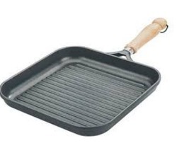 Black Grill Pan Cast Iron 	
