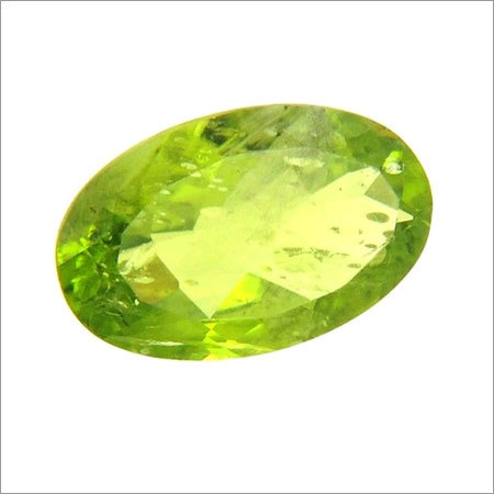 Certified Peridot Gemstone