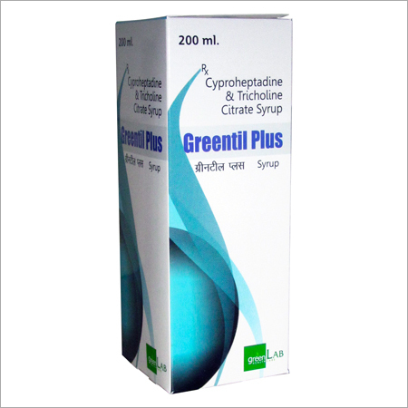 Cyproheptadine Tricholine Citrate Syrup