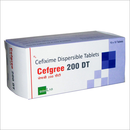 Cefixime Dispersible Tablets