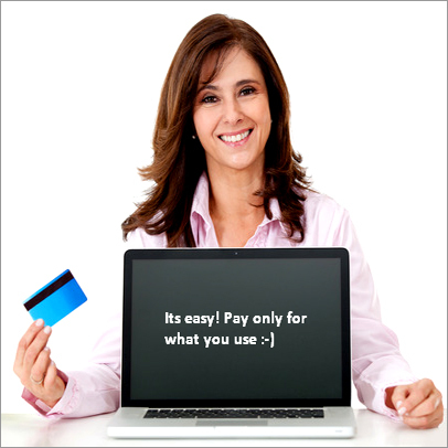 Pay Per Use Services