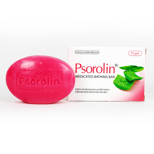 Herbal Psorolin Medicated Bathing Bar By Caredura Products