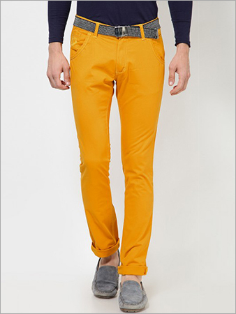 Mustard Yellow Casual Trouser