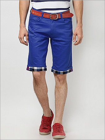 Blue Denim Shorts