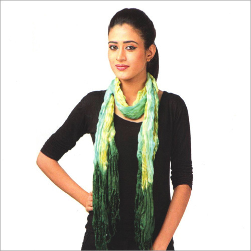 Bandhani Printed Silk Scarves