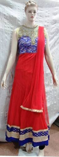 NET RED DRESS