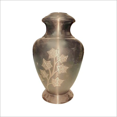 Engraved Metal Cremation Urn