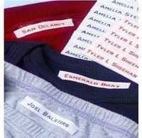 Name Label - Cloth Material, Length 25.4-127mm | Excellent Printing, Fine Texture For Garments