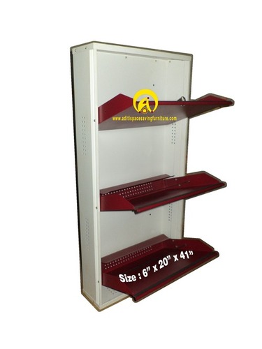 3 SHELF - Optimal Quality 20 Inch Ivory, 3 Shelves, 0.8-1.24mm Thickness | Sturdy Design, Impact Resistant, Easy To Clean