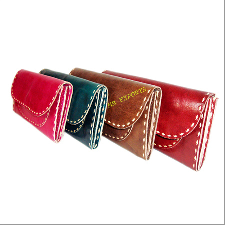 Handmade ladies Leather Wallet
