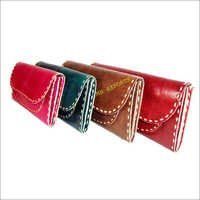 Handmade ladies Leather Wallet