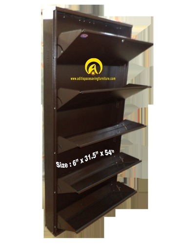 5 Shelves Jumbo Slim Shoe Racks