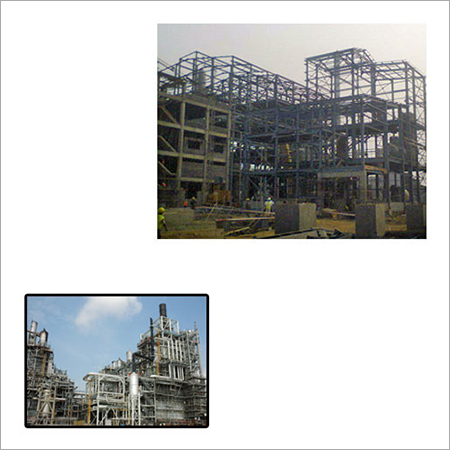 Structural Steel Shed for Chemical Plant