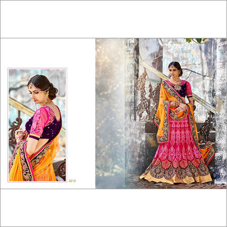 Indian Wedding Designer Multicolor Lehenga 3212