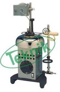 Tag Flash Point Tester - Plated Brass Bath, Cast Aluminum Base, Digital Temp Indicator | Gas Or Oil Flame Control, Brass Test Cup