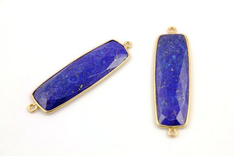 Lapis Lazuli Gemstone Connector Weight: 10-25 Grams (G)