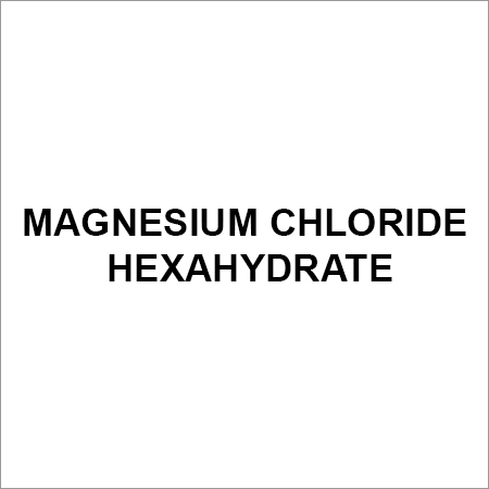 Magnesium Chloride Hexahydrate