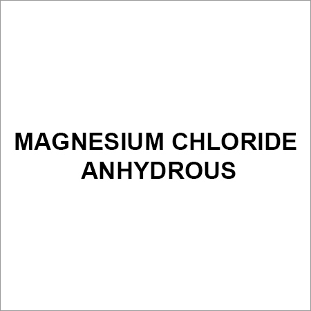 Magnesium Chloride Anhydrous