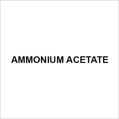 Ammonium Acetate