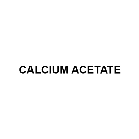 Calcium Acetate
