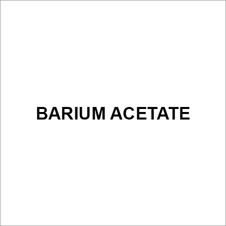 Barium Acetate