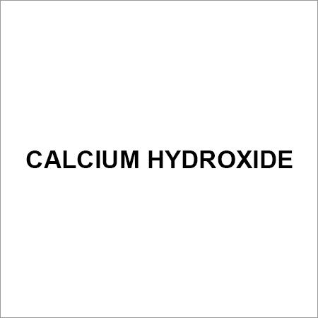Calcium Hydroxide